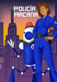 Portada Policia Arcana (series) GOMIC size