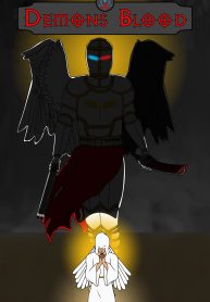 portada oficial de demons blood